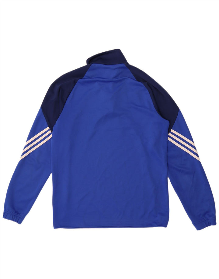 Adidas Herre Climalite Pullover Træningsdragt Top Medium Blue Colourblock