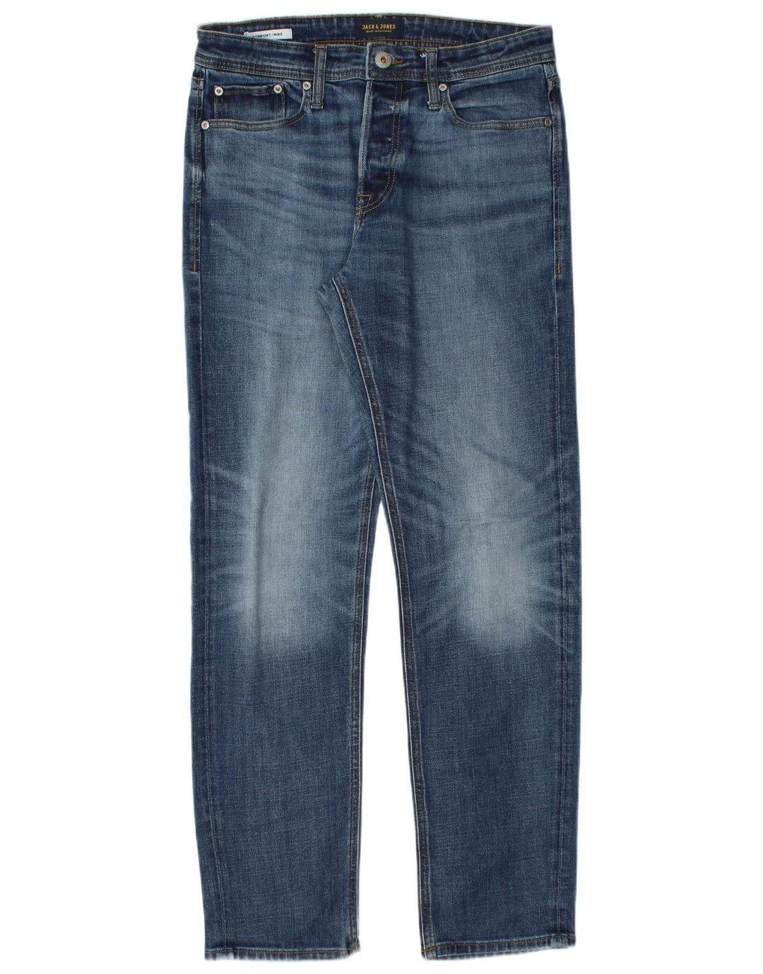 Jack & Jones Herre Mike Slim Jeans W30 L32 Blå Bomuld