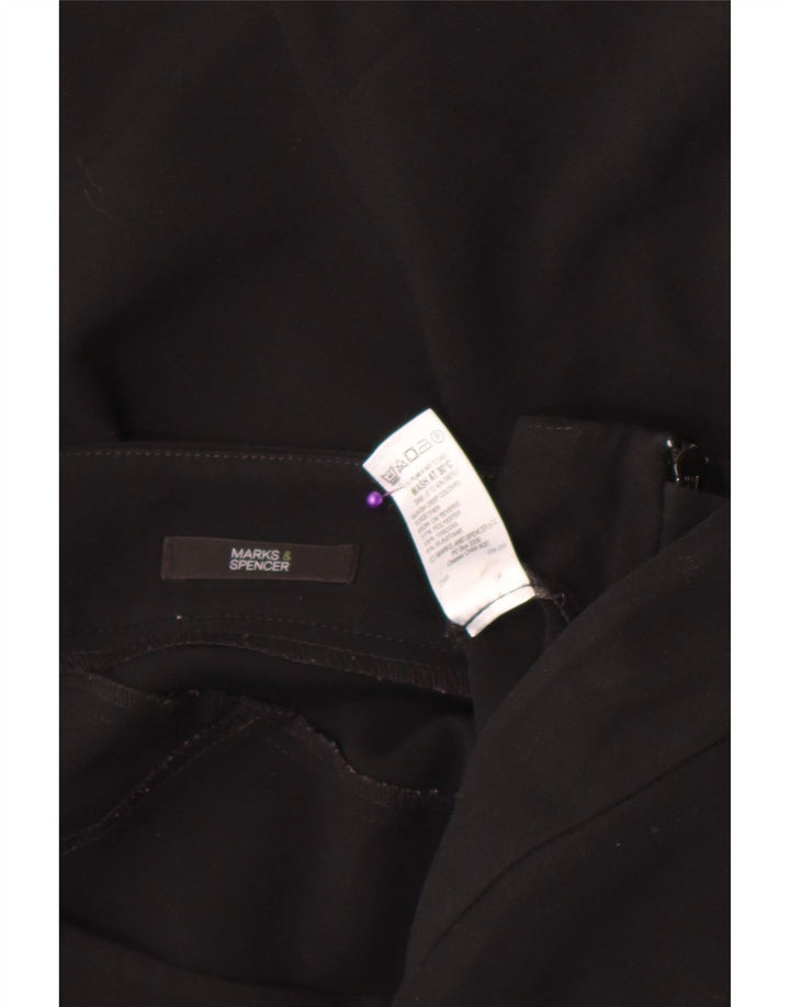 Marks & Spencer Trompetnederdel til kvinder UK 14 Large W32 Black Polyester