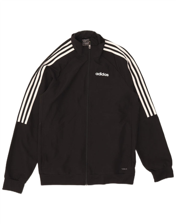 Adidas Herre Climalite træningsdragt Topjakke Lille sort polyester