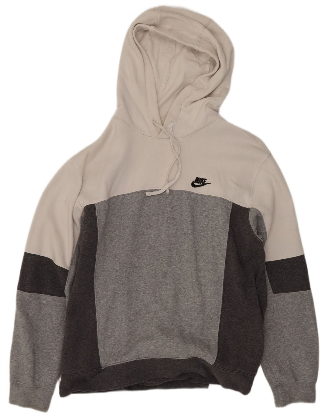 Nike Herre hættetrøje Jumper Medium Flerfarvet Colourblock Bomuld