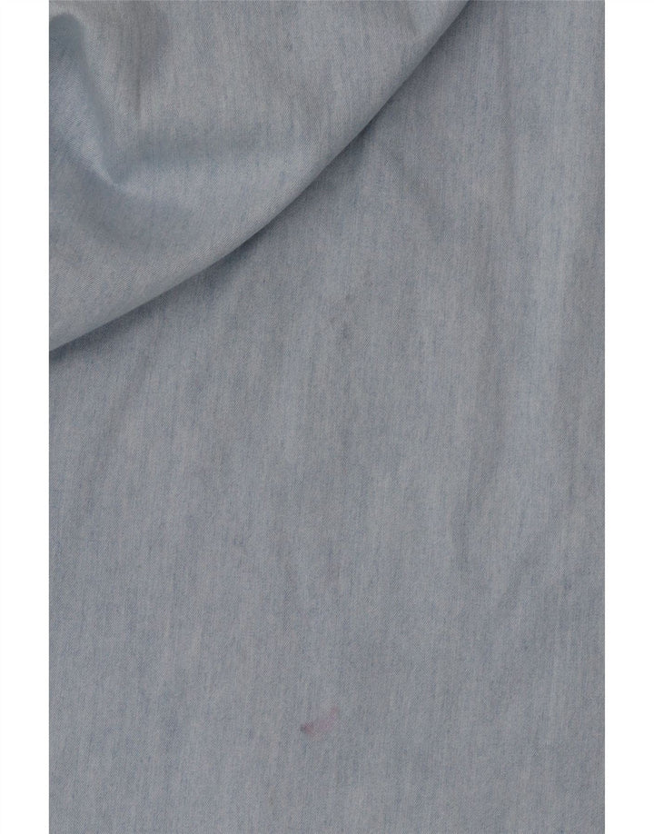 Paul & Shark Herre Pullover Shirt Størrelse 17 1/2 44 XL Blå Bomuld