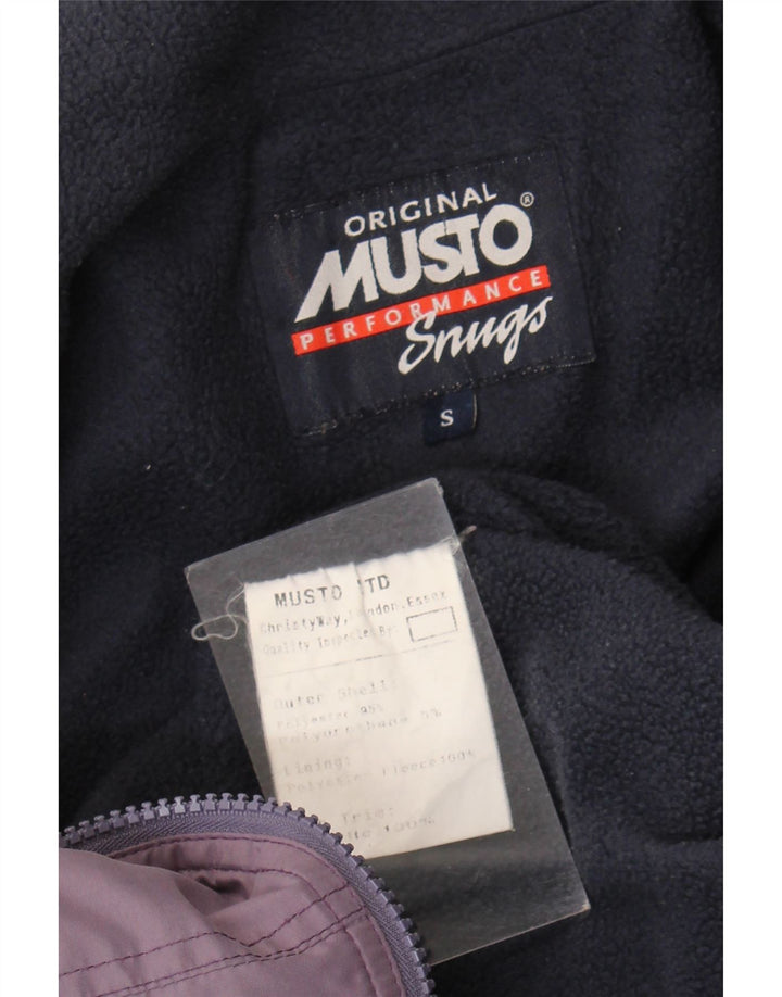 Musto Bomberjakke til mænd UK 36 Lille Lilla Polyester