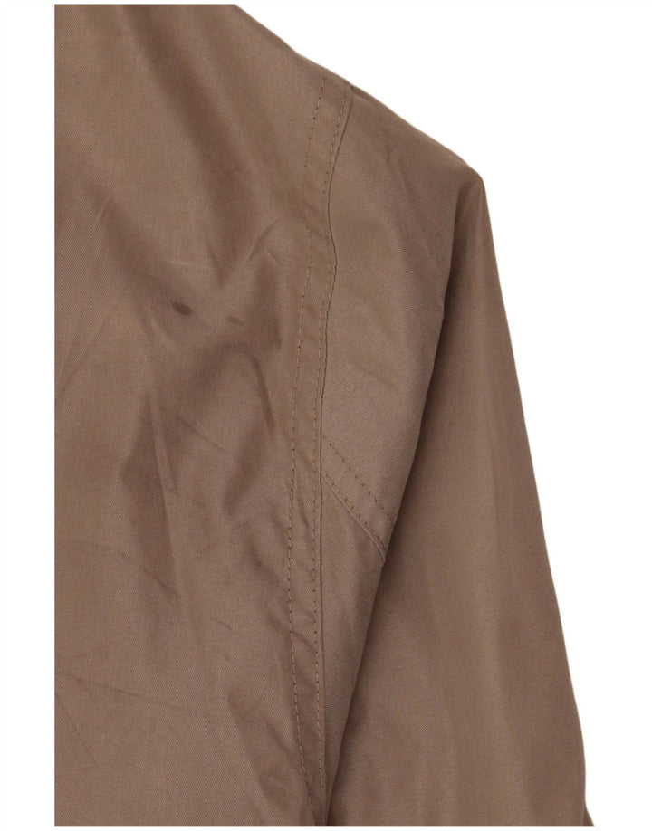 Marks & Spencer Bomber Jacket UK 40 Stor brun polyester