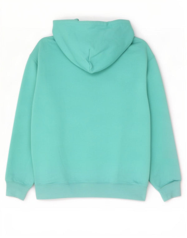 Carhartt Herre Grafisk Loose Fit Hoodie Jumper XS Turkis bomuld