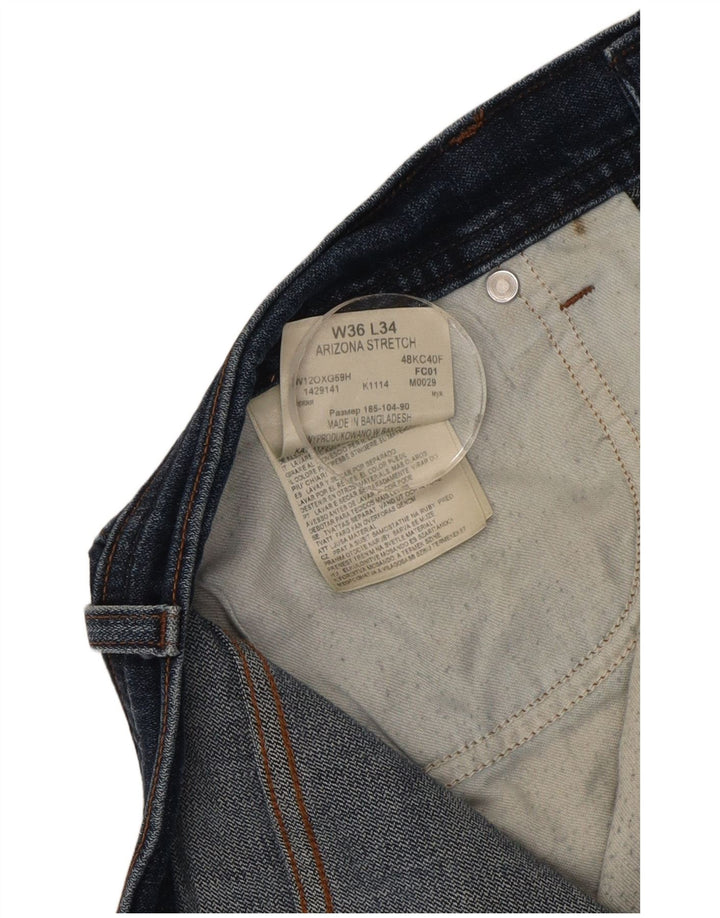Wrangler Denim Shorts til mænd W36 Large Blue Bomuld