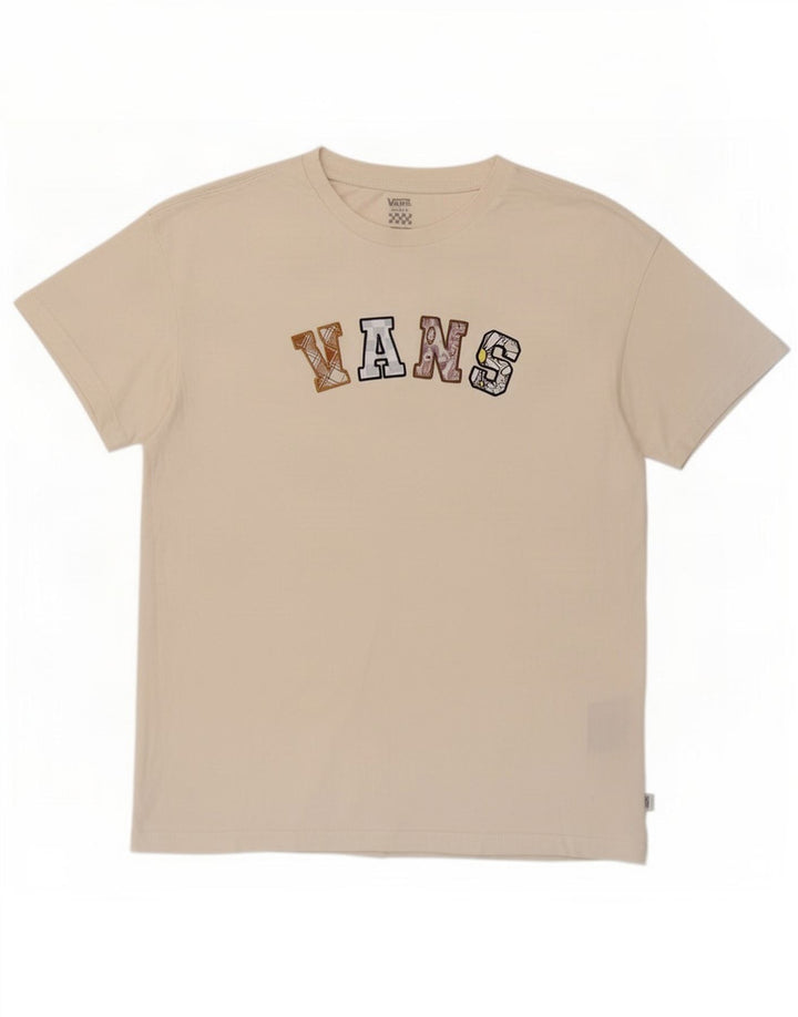 Vans Herre grafisk T-shirt Top Lille hvid bomuld