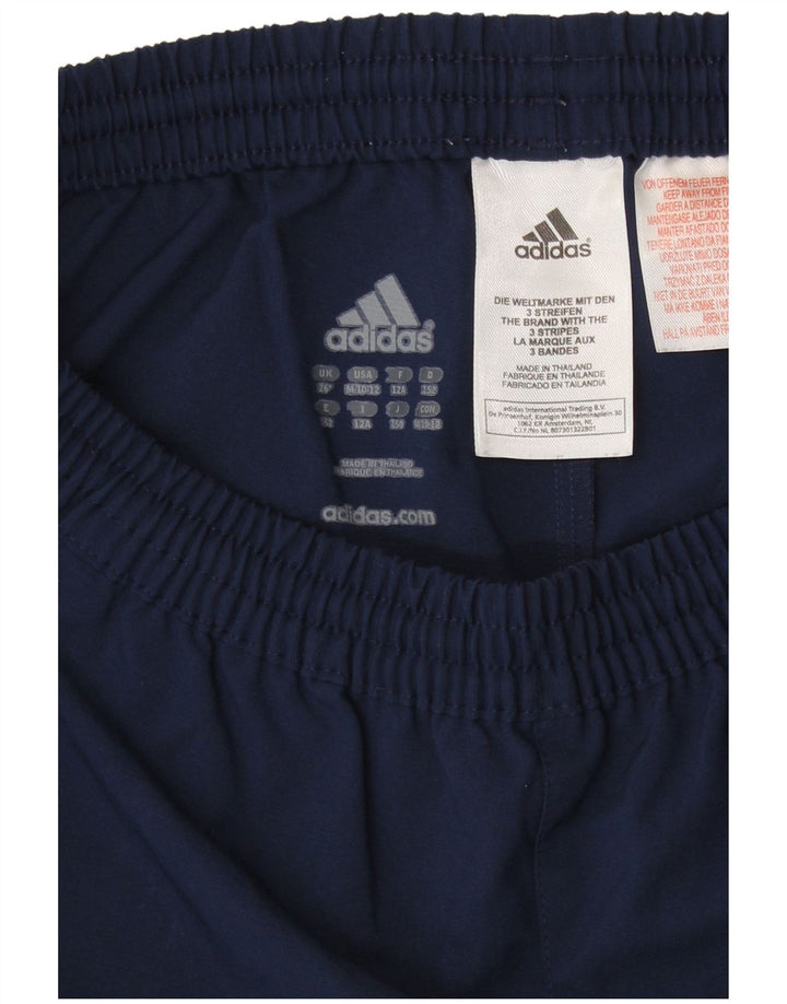 Adidas drenge sportsshorts 11-12 år marineblå polyester