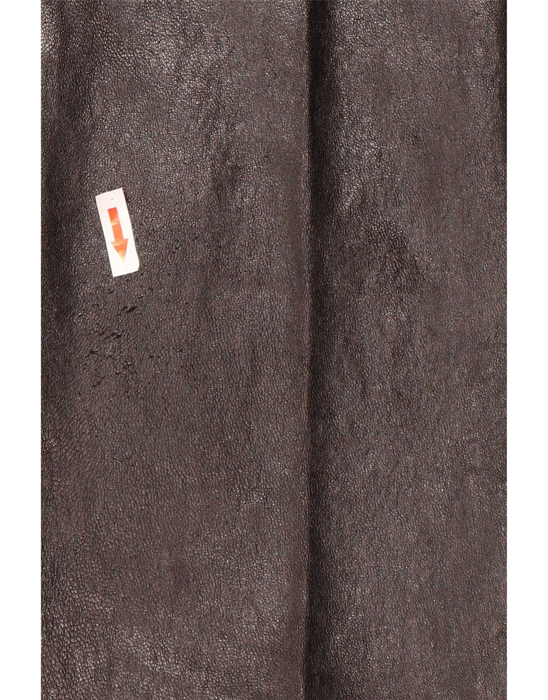 Vintage Dame Flare Læderbukser W28 L30 Sort