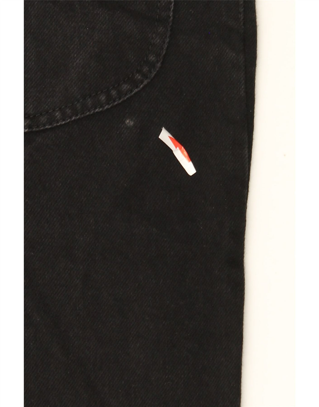 Lee Herre Kansas Straight Jeans W38 L30 Sort Bomuld