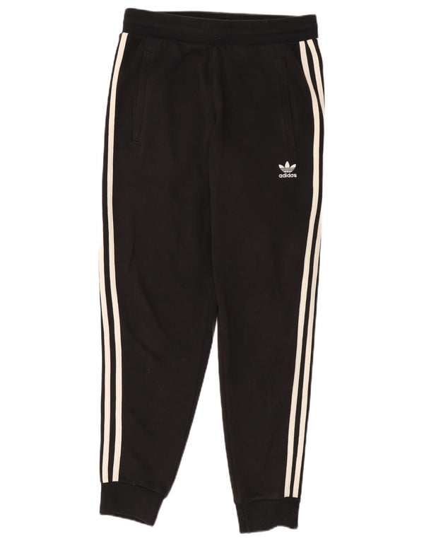 ADIDAS Træningsdragt til kvinder Joggers UK 14 Medium Sort Bomuld