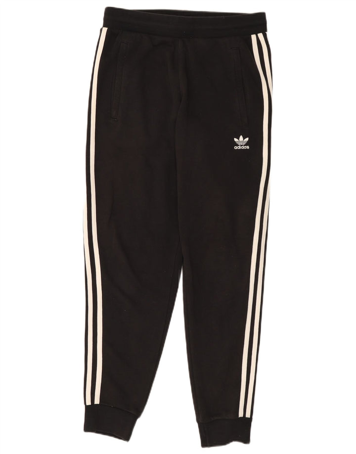 ADIDAS Træningsdragt til kvinder Joggers UK 14 Medium Sort Bomuld