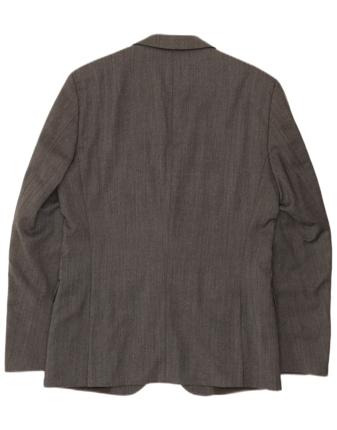 Hugo Boss Herre 2-knaps blazerjakke EU 48 Medium Grey Virgin Wool