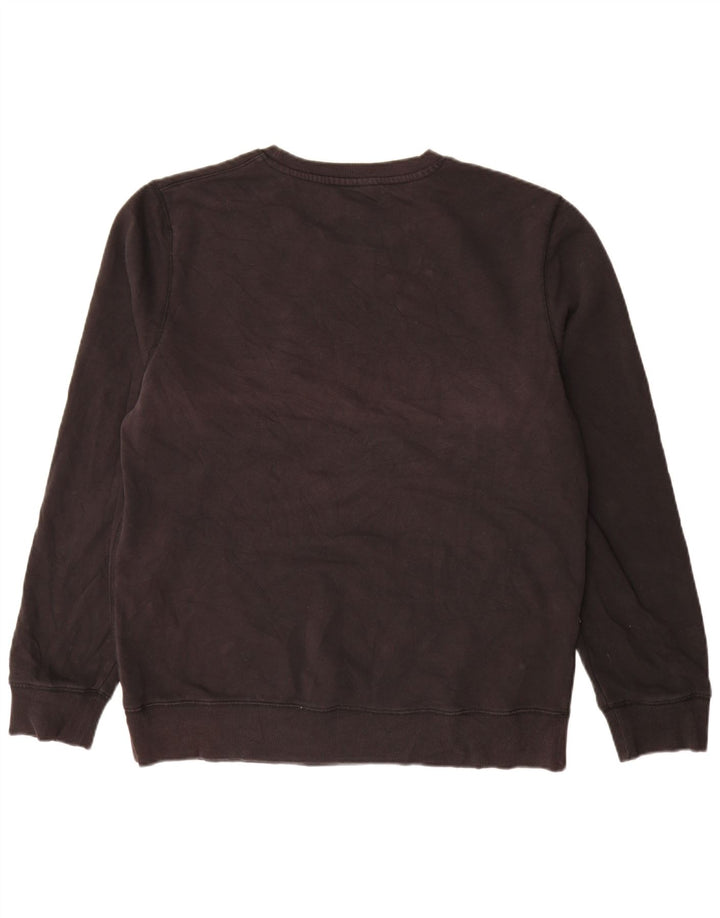 Champion Herre Grafisk Sweatshirt Jumper XL Sort Bomuld