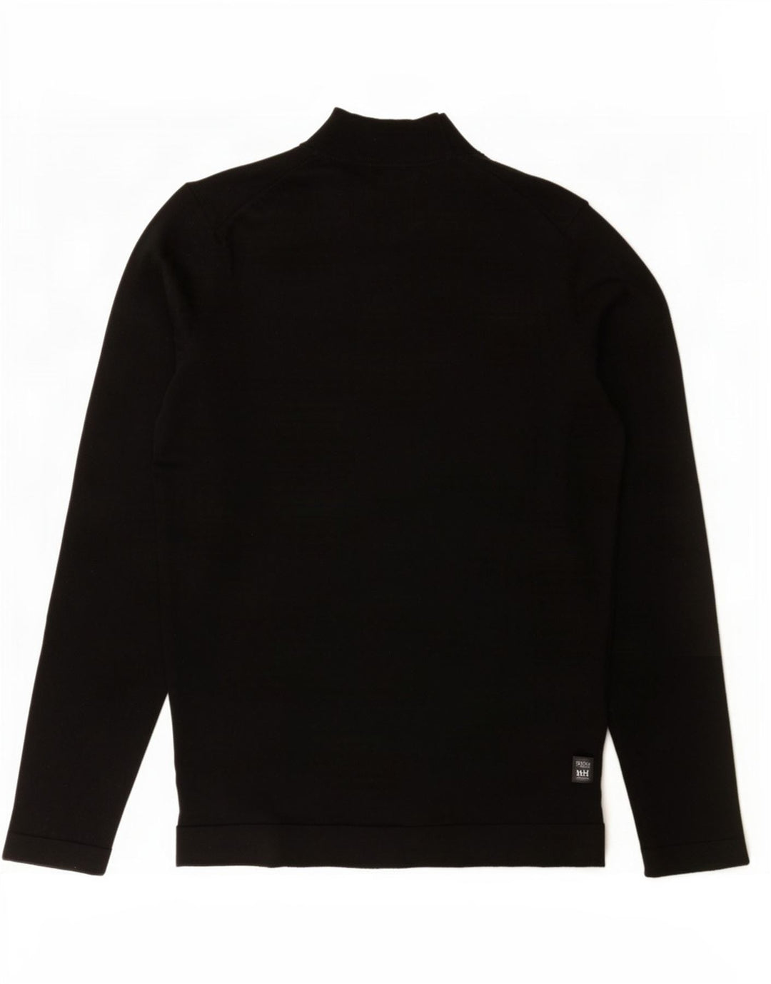 Massimo Dutti Herre Turtle Neck Jumper Sweater Medium Sort Uld