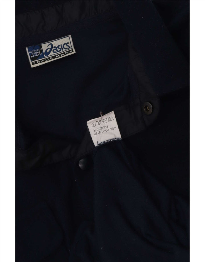 Asics Herre Lumberjack Fleeceskjorte Stor marineblå polyester