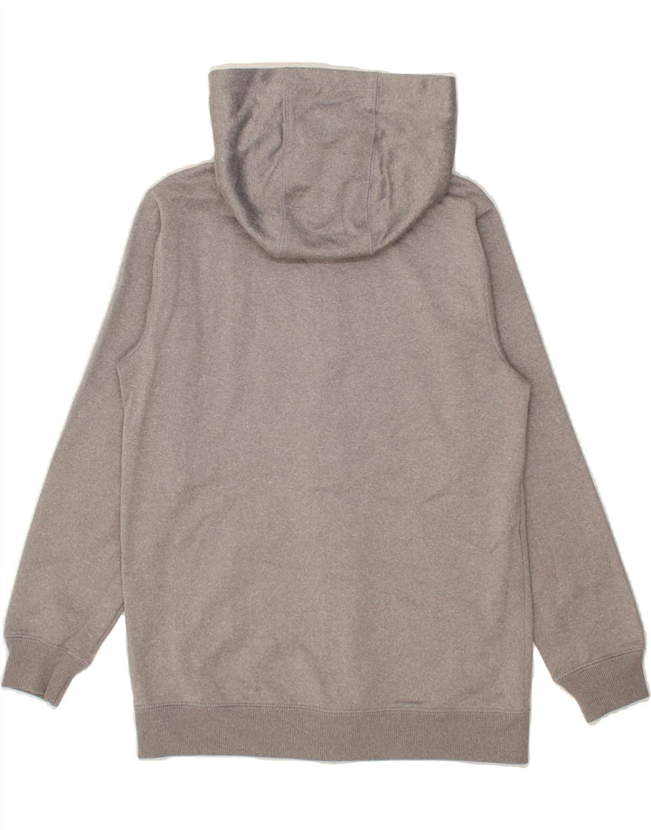VOLCOM Girls Zip Hoodie Sweater 9-10 Years Medium Grey Polyester Vintage Volcom and Second-Hand Volcom from Messina Hembry 