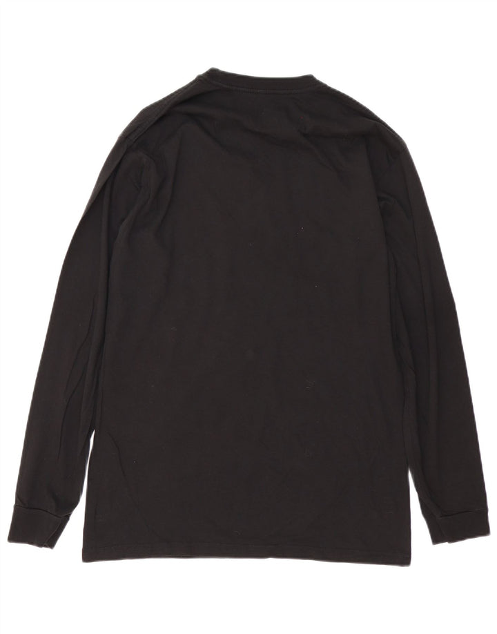 Vans Herre Classic Fit Grafisk Top Langærmet Medium Sort Bomuld Sommerfugl
