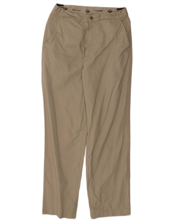 DOCKERS Straight Chino Bukser til mænd W30 L28 Beige