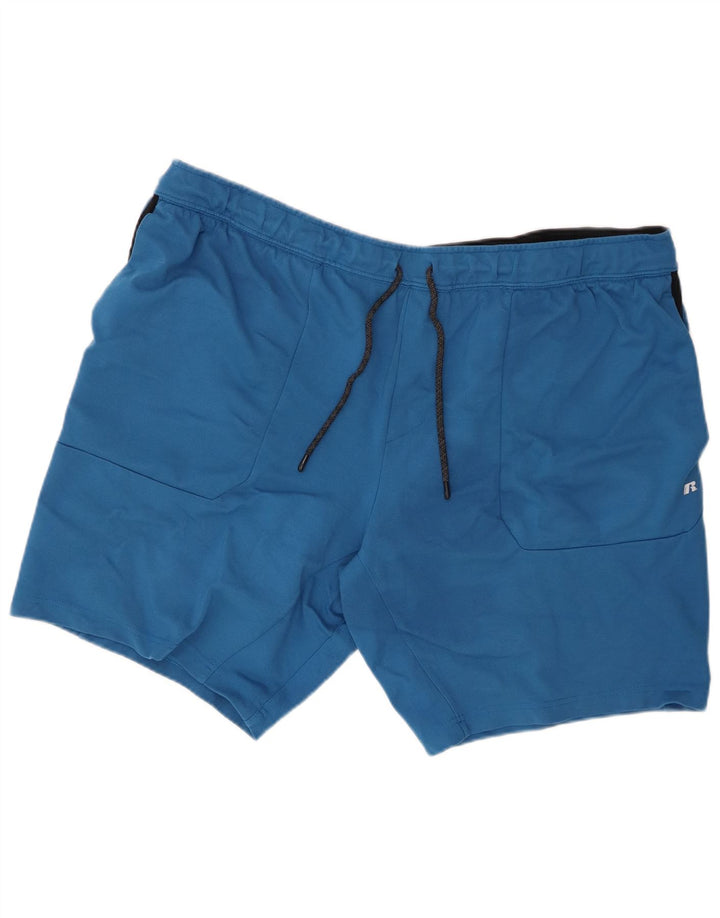 Russell Athletic Herre Sportshorts 3XL Blue Rayon