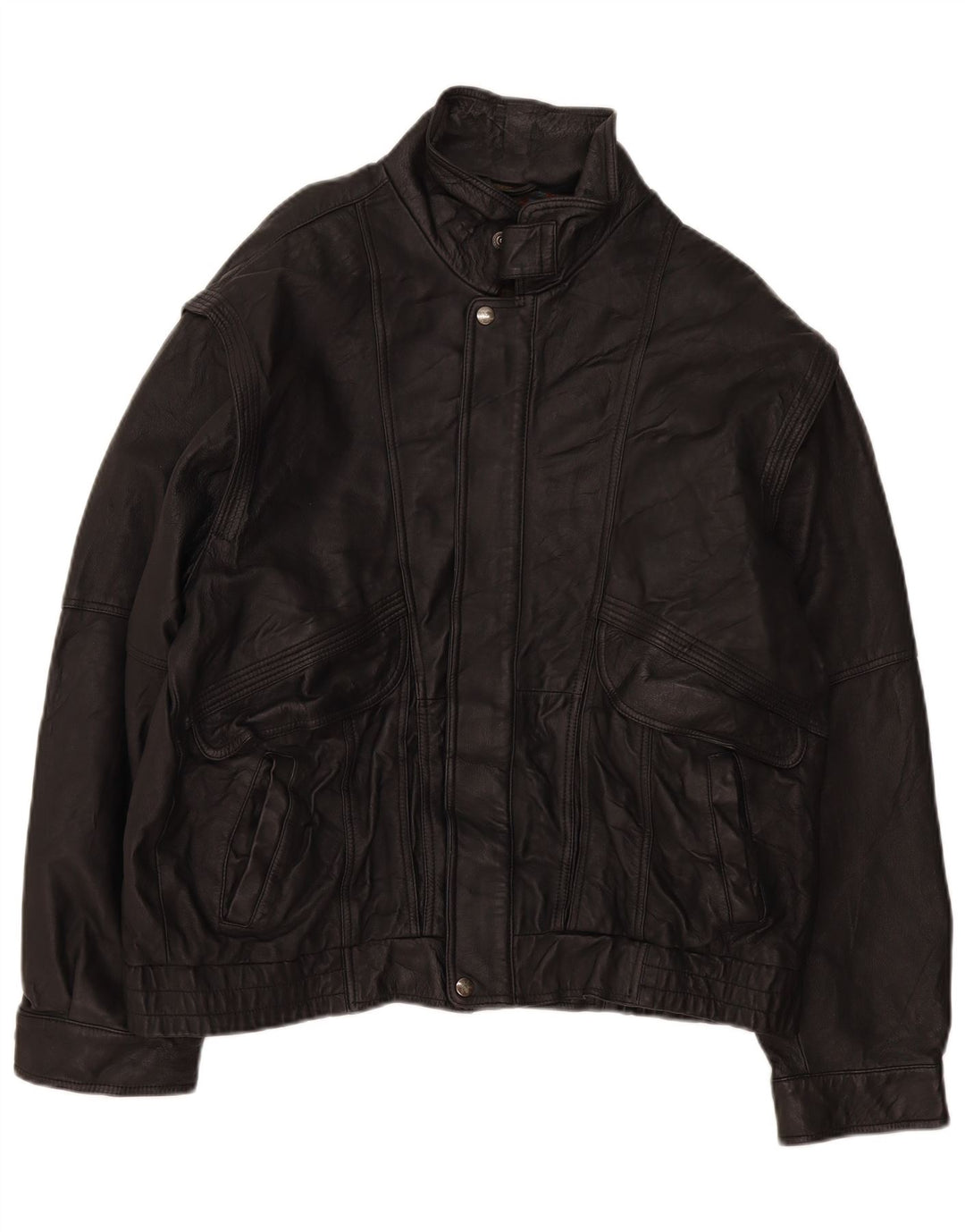 Vintage herre læderjakke UK 40 Large Black