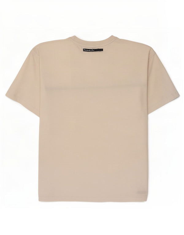 Reebok Herre grafisk T-shirt Top Stor hvid bomuld