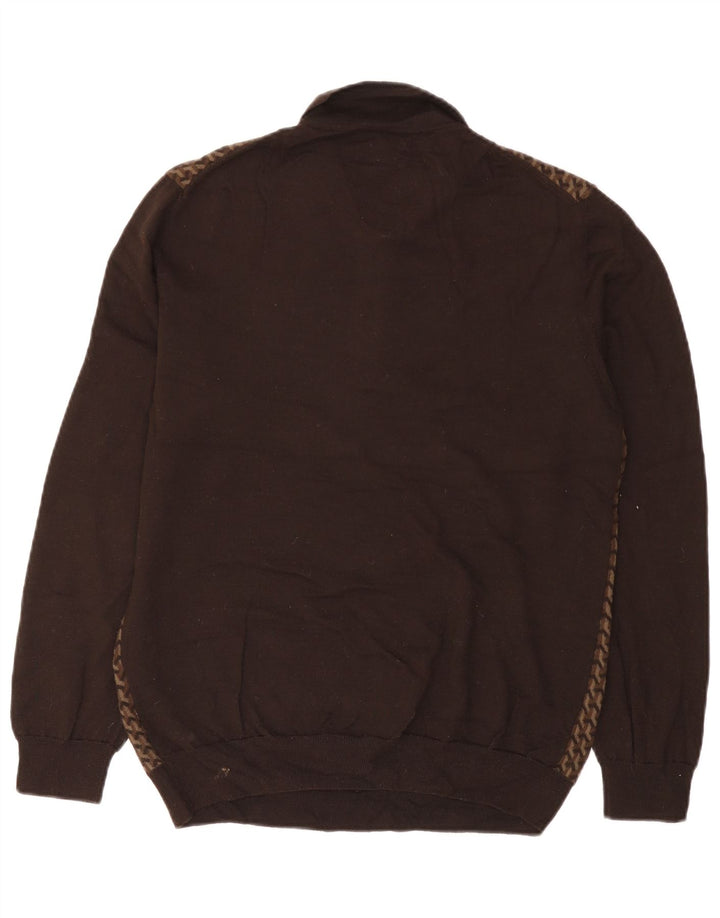 MARKS & SPENCER Herre Autograph Polo Neck sweater Stor Brun