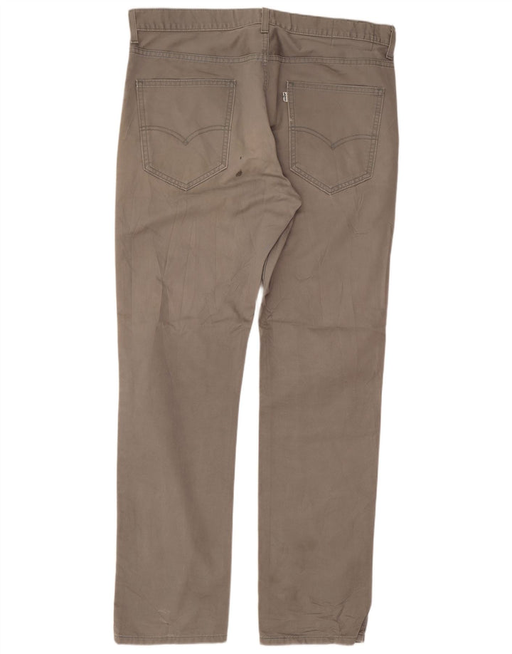 Levi's Herre Regular Chino Bukser W36 L32 Grå Bomuld