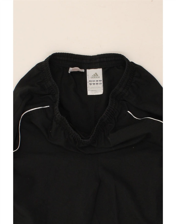 ADIDAS Boys Sport Shorts 13-14 Years Black Polyester Vintage Adidas and Second-Hand Adidas from Messina Hembry 