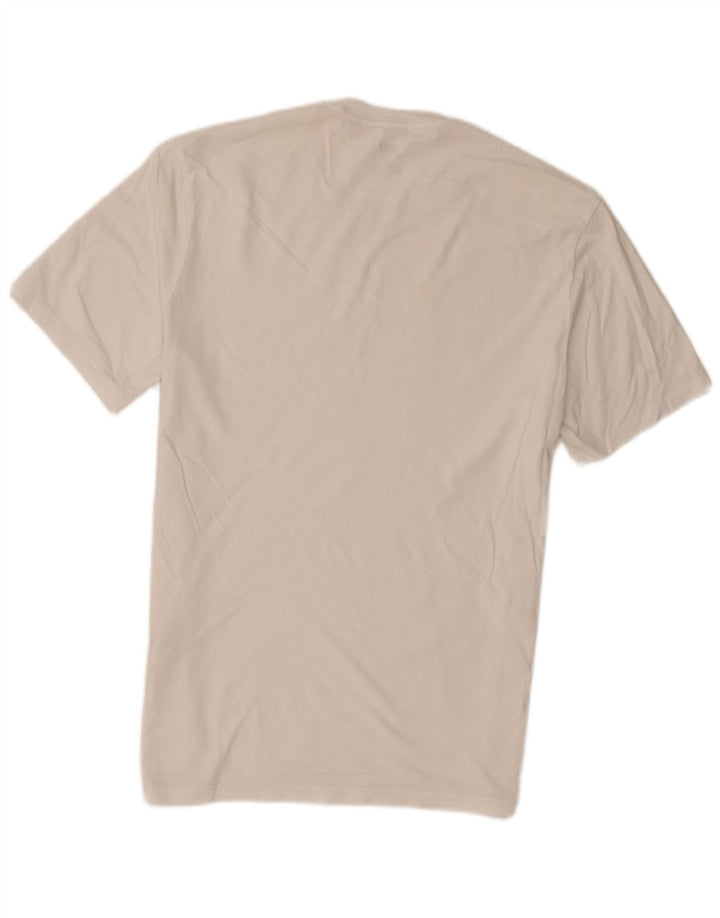 Levi's Herre Slim T-Shirt Top Medium Hvid Bomuld