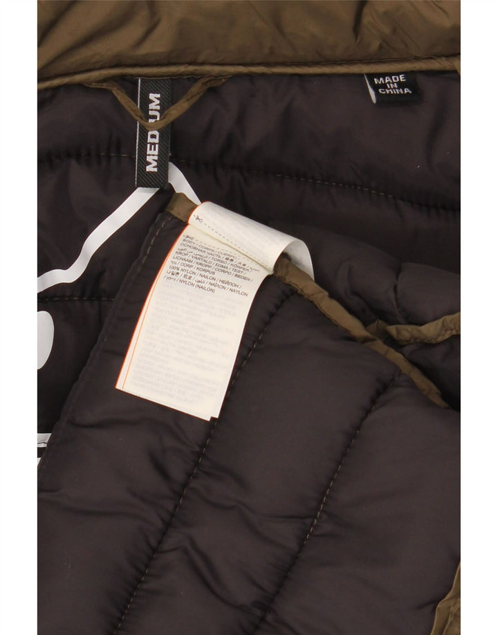 Superdry Polstret Herrejakke UK 38 Medium Khaki Nylon