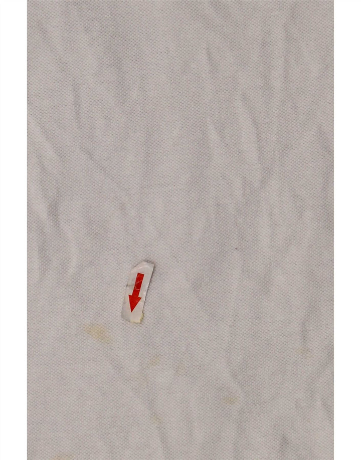 Tommy Hilfiger Herre Grafisk Custom Fit Polo Shirt Medium White Colourblock