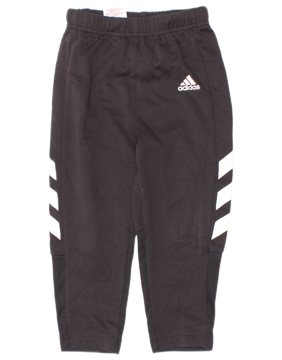 Adidas drenge grafiske træningsdragt bukser 2-3 år Sort Colourblock