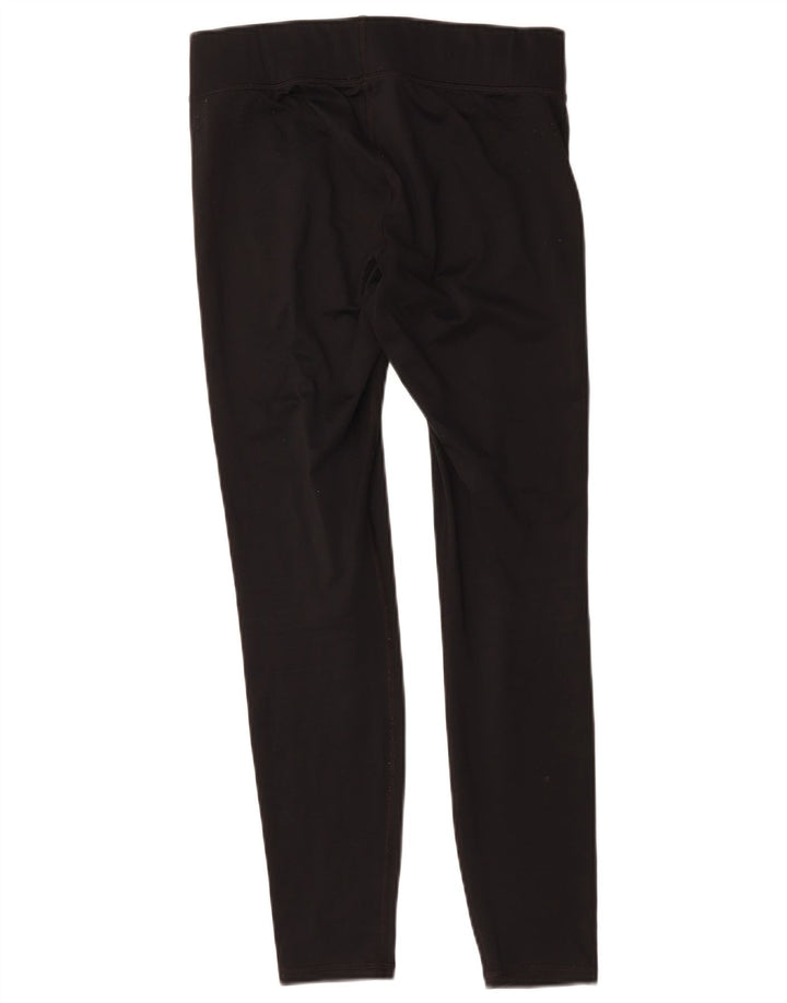 UNDER ARMOUR Dame Leggings UK 12 Medium Sort Polyester