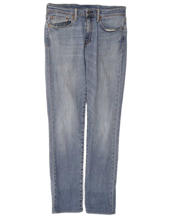 Levi's Herre 511 Slim Jeans W32 L31 Blå Bomuld