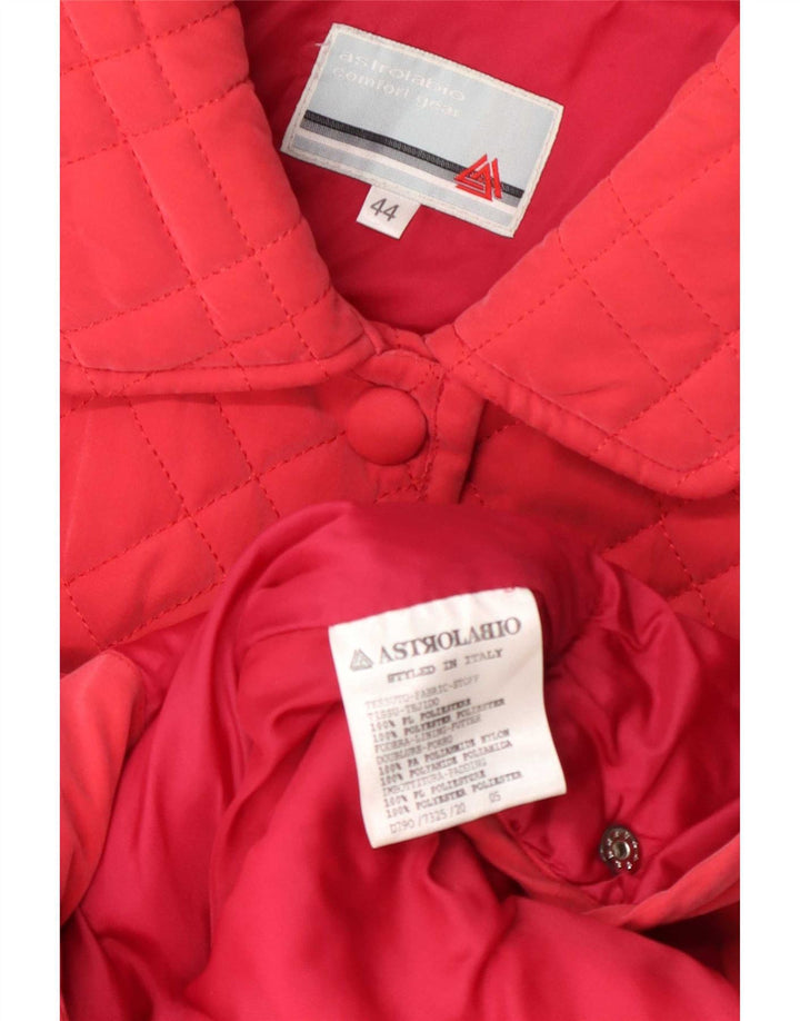 Astrolabio Quiltet jakke til kvinder IT 44 Medium Pink Polyester