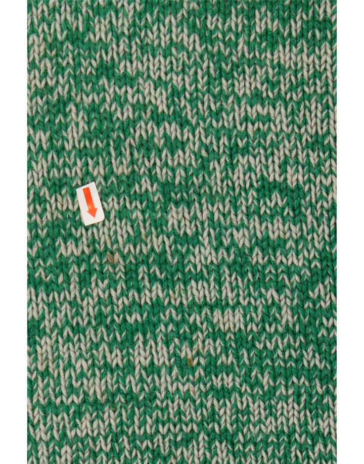 Vintage Dame UK 18 XL Grøn Flecked