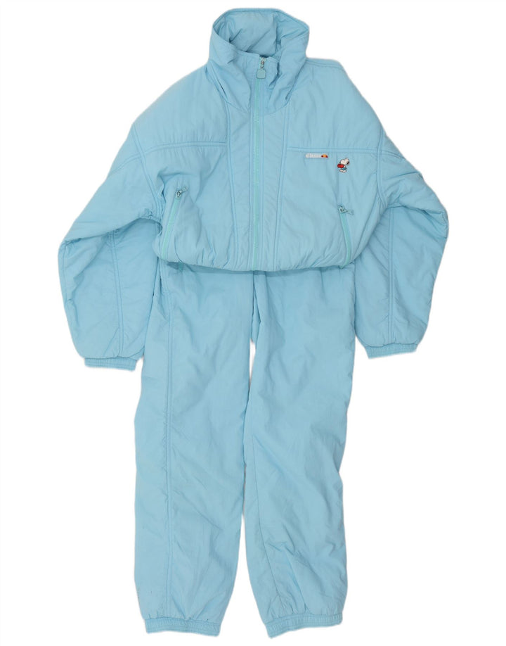 Ellesse Dame Ski Jumpsuit IT 42 Medium Blue Polyamide