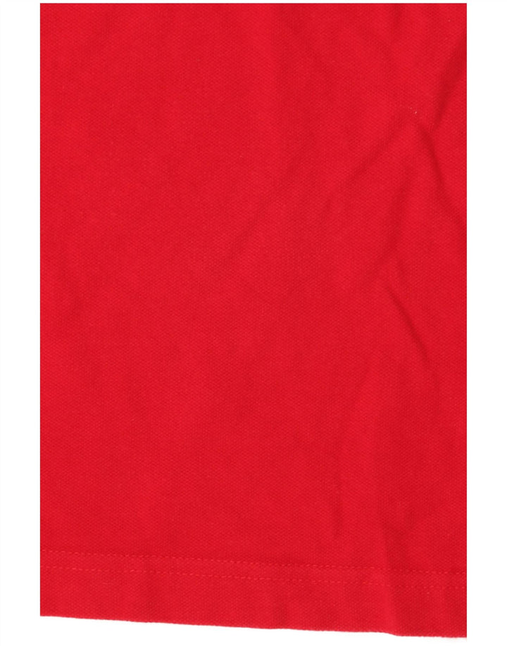 Besætningstøj Herre poloshirt Stor rød bomuld