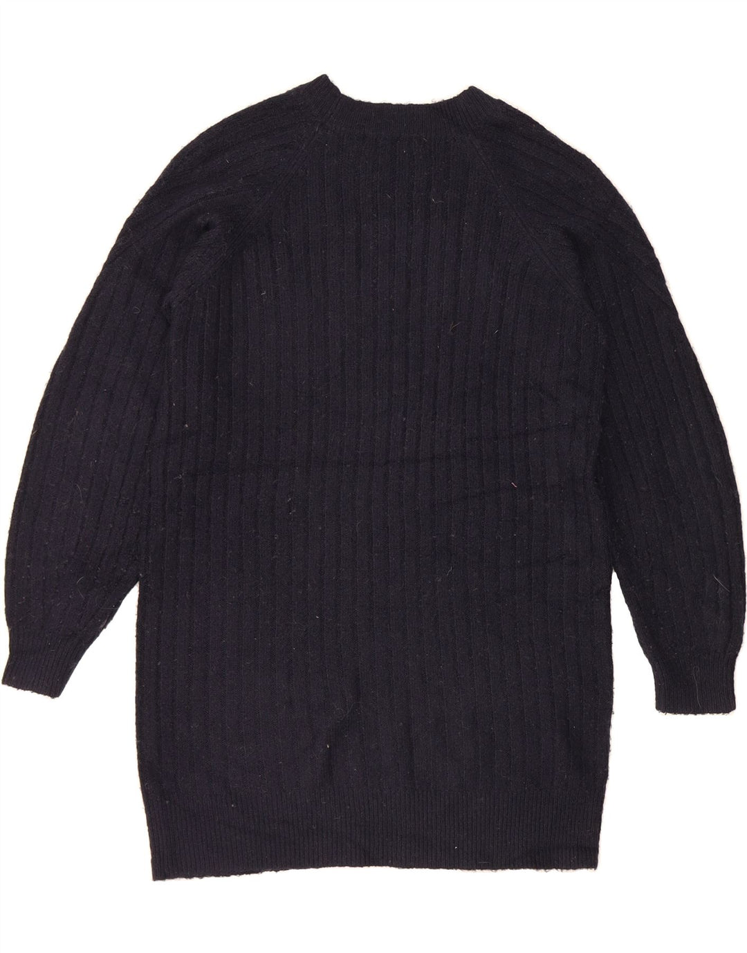 MARKS & SPENCER Womens Turtle Neck Jumper Sweater UK 6 XS Navy Blue Vintage Marks & Spencer and Second-Hand Marks & Spencer from Messina Hembry 