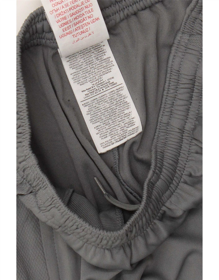 Nike drenge Dri Fit træningsdragt bukser 13-14 år XL grå polyester
