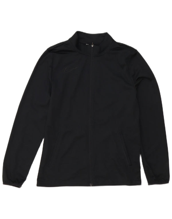 Nike Boys Dri Fit træningsdragt topjakke 13-14 år XL Sort polyester