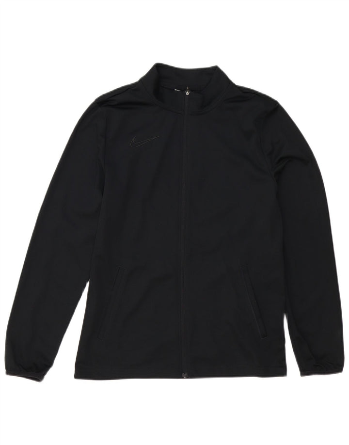 Nike Boys Dri Fit træningsdragt topjakke 13-14 år XL Sort polyester