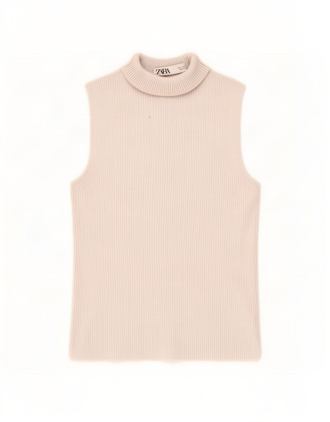Zara Damevest Top UK 8 Small Grey Viscose