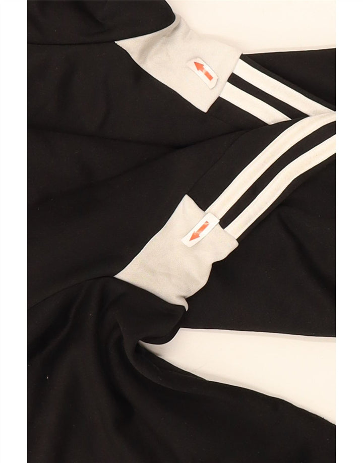 Adidas Træningsdragt til mænd Topjakke Stor Sort Colourblock Polyester