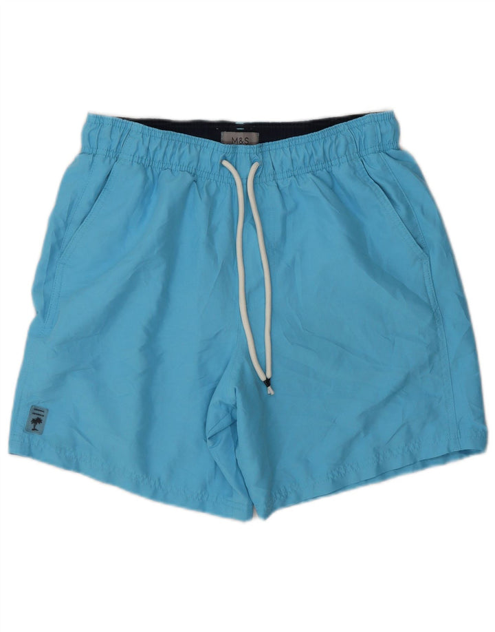 Marks & Spencer Badeshorts til mænd Små blå polyester