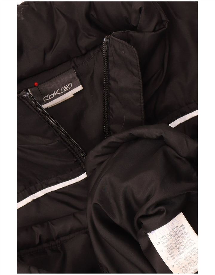 Reebok drenge polstret jakke 13-14 år sort polyester