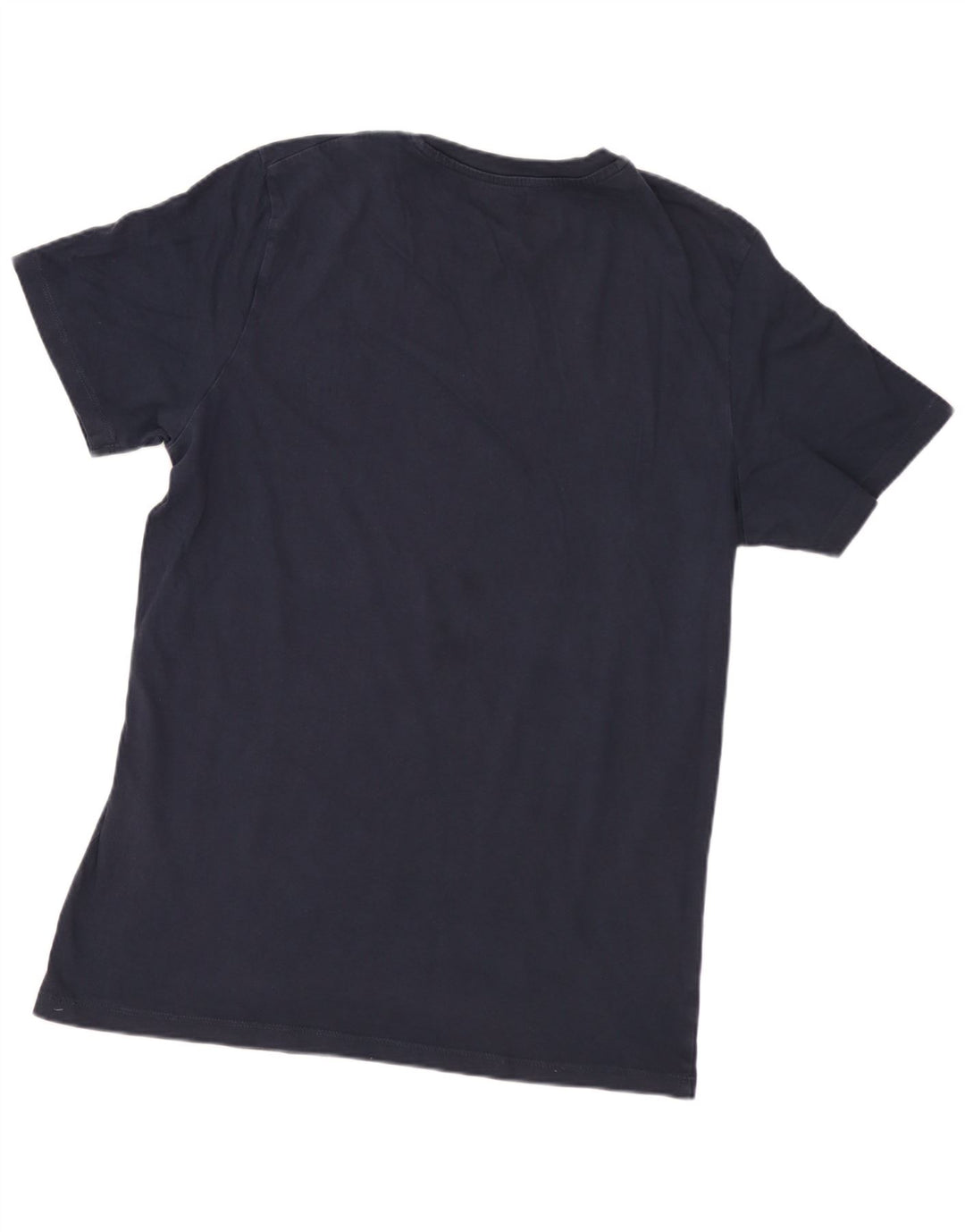 JACK & JONES Herre grafisk T-shirt Top Lille marineblå bomuld