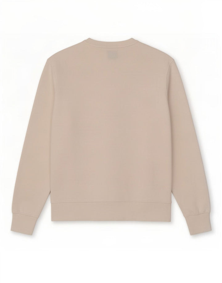 Penge Herre Sweatshirt Jumper Medium Hvid Bomuld