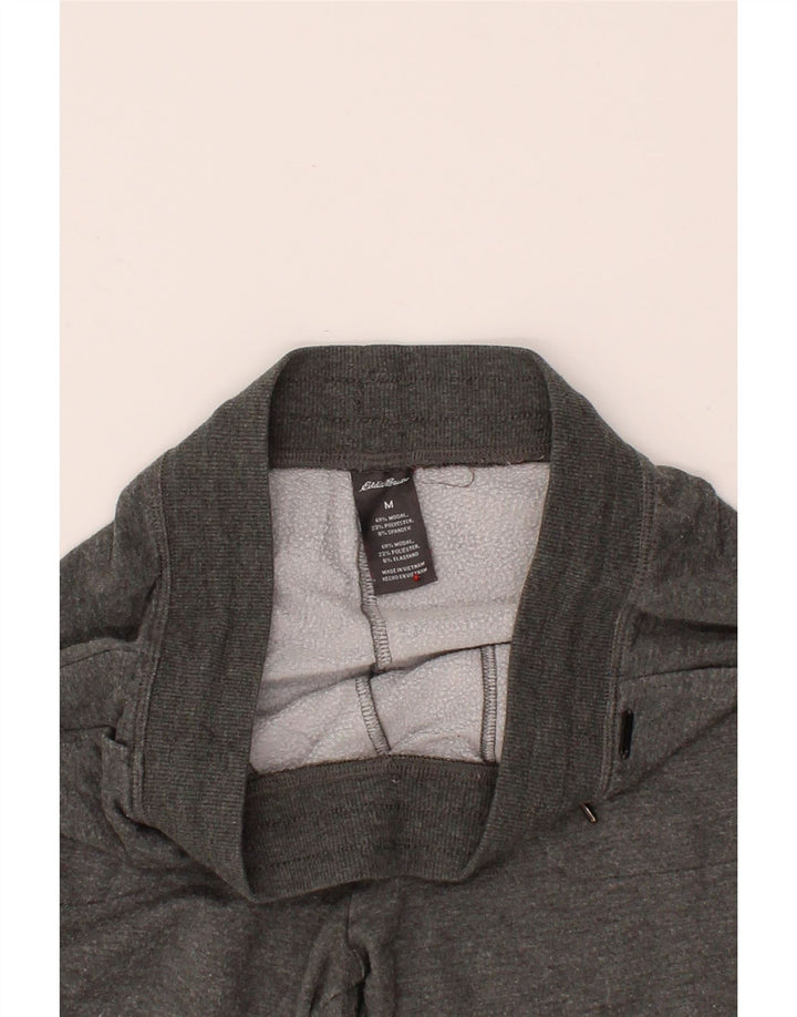 EDDIE BAUER Womens Tracksuit Trousers Joggers UK 14 Medium  Grey Modal Vintage Eddie Bauer and Second-Hand Eddie Bauer from Messina Hembry 